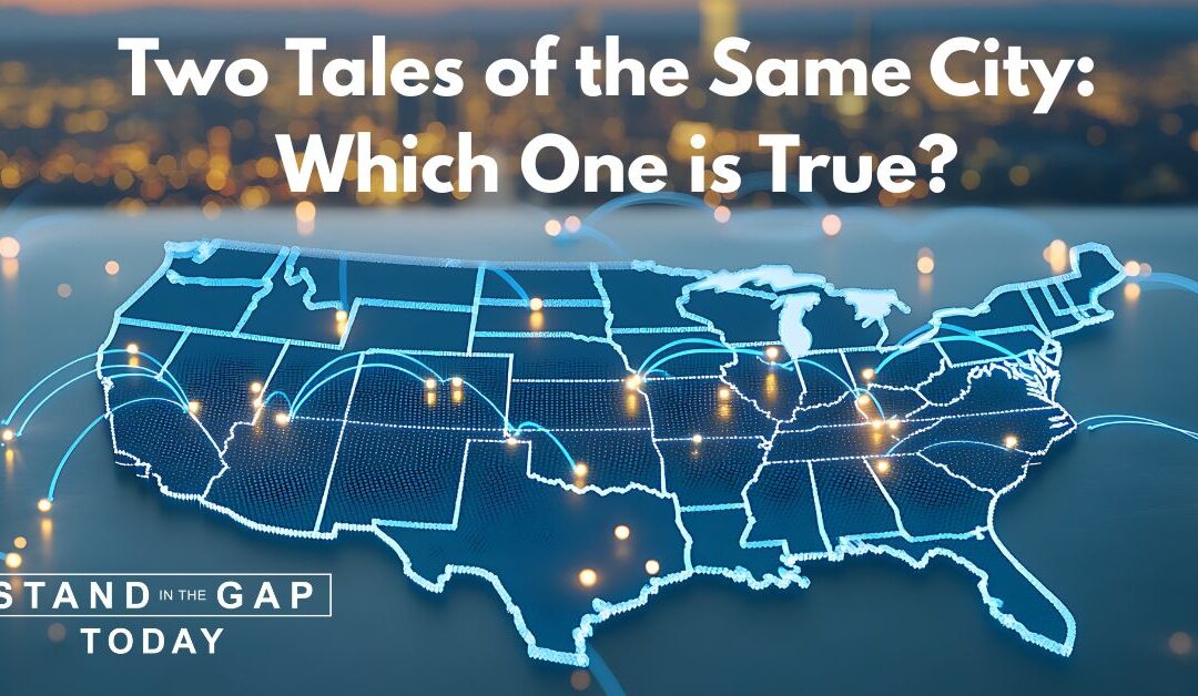 Two Tales of the Same City: Which One is True?